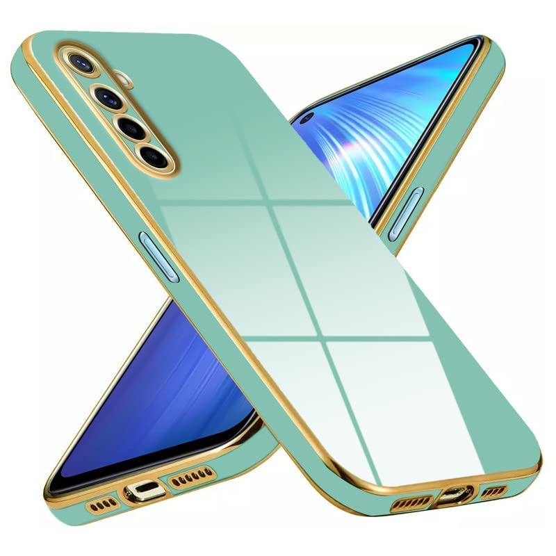Polycarbonate Exotic Flourish Realme 6 Electroplated Chrome 6D Back Case Cover For Mobiles |Camera Protection|Shock Proof|Slim Fit , Black (B0BX42H59N) Amazon Price History, Amazon Price Tracker