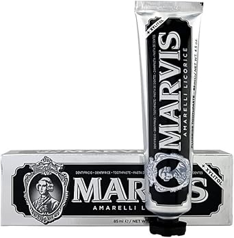 Marvis Amarelli Licorice Mint 85 mL Toothpaste