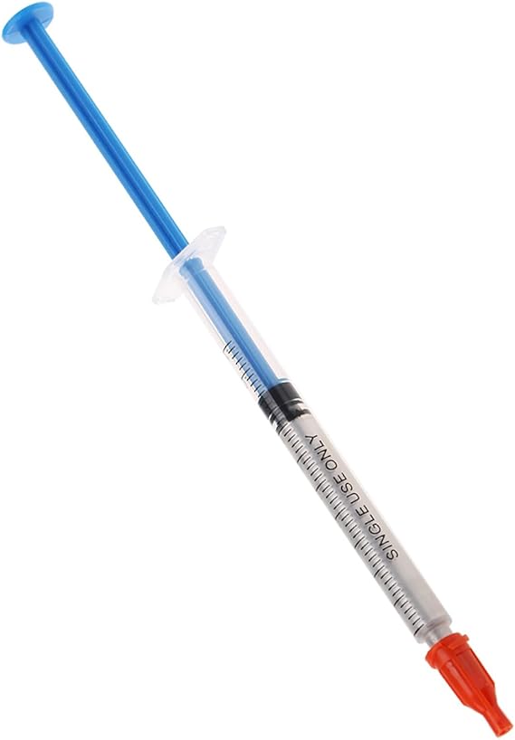 Yosoo Conductive Silver Adhesives Paint Pen for Keyboard PCB Repair High Electric Conductivity Conductive Silver Paint, 0.7 ML Silver Conductive Paste Adhesive Paint (0.7ml)