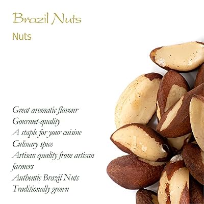Brazil Nuts Raw Organic Unsalted - Organic Brazil Nuts - Brazilian Nuts Raw Organic - Brazil Nut