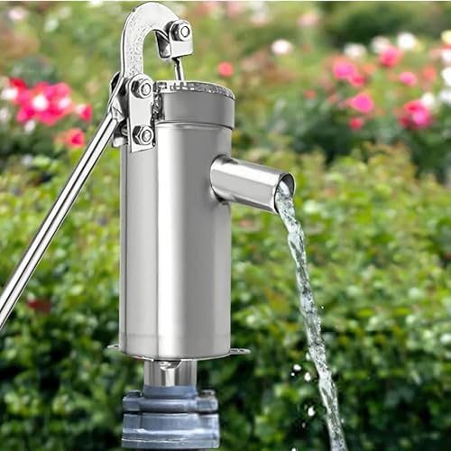 Bomba de agua de acero inoxidable resistente para fuentes y pozos de jardín 5