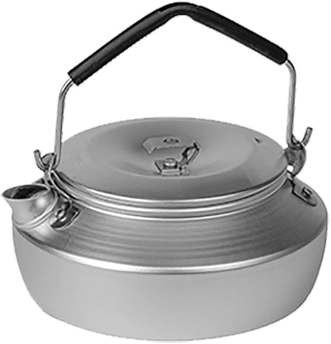 Trangia kettle lid 0.9L aluminum lightweight folding handle backpacking outdoor main image 1