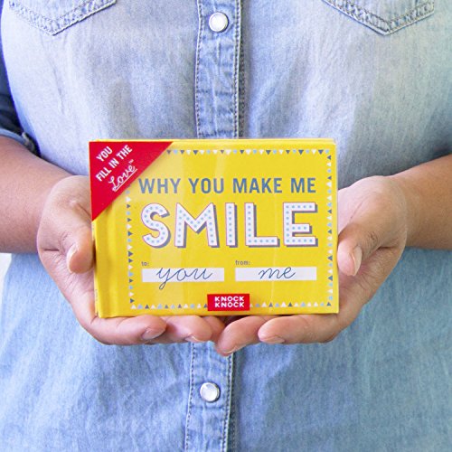 Image of Knock Knock Why You Make Me Smile Fill In The Love Journal (50251)