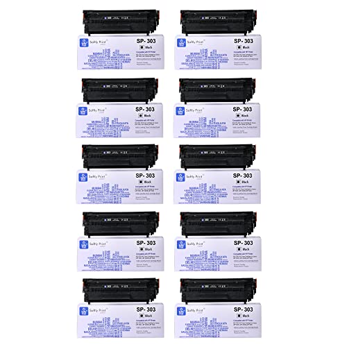 Image of 303 for Canon 303 / 703 / 103 CRG 303 Toner Cartridge Compatible with Canon LBP2900, LBP2900B, 3000, L120, L140,L160 - Pack of 10