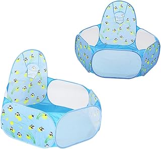 Yardwe 1 Pieza Juguetes para la Piscina de Baloncesto Carpa de Baloncesto para Valla de Juegos para Piscina de Juegos jardín de Infantes de Entretenimiento Azul