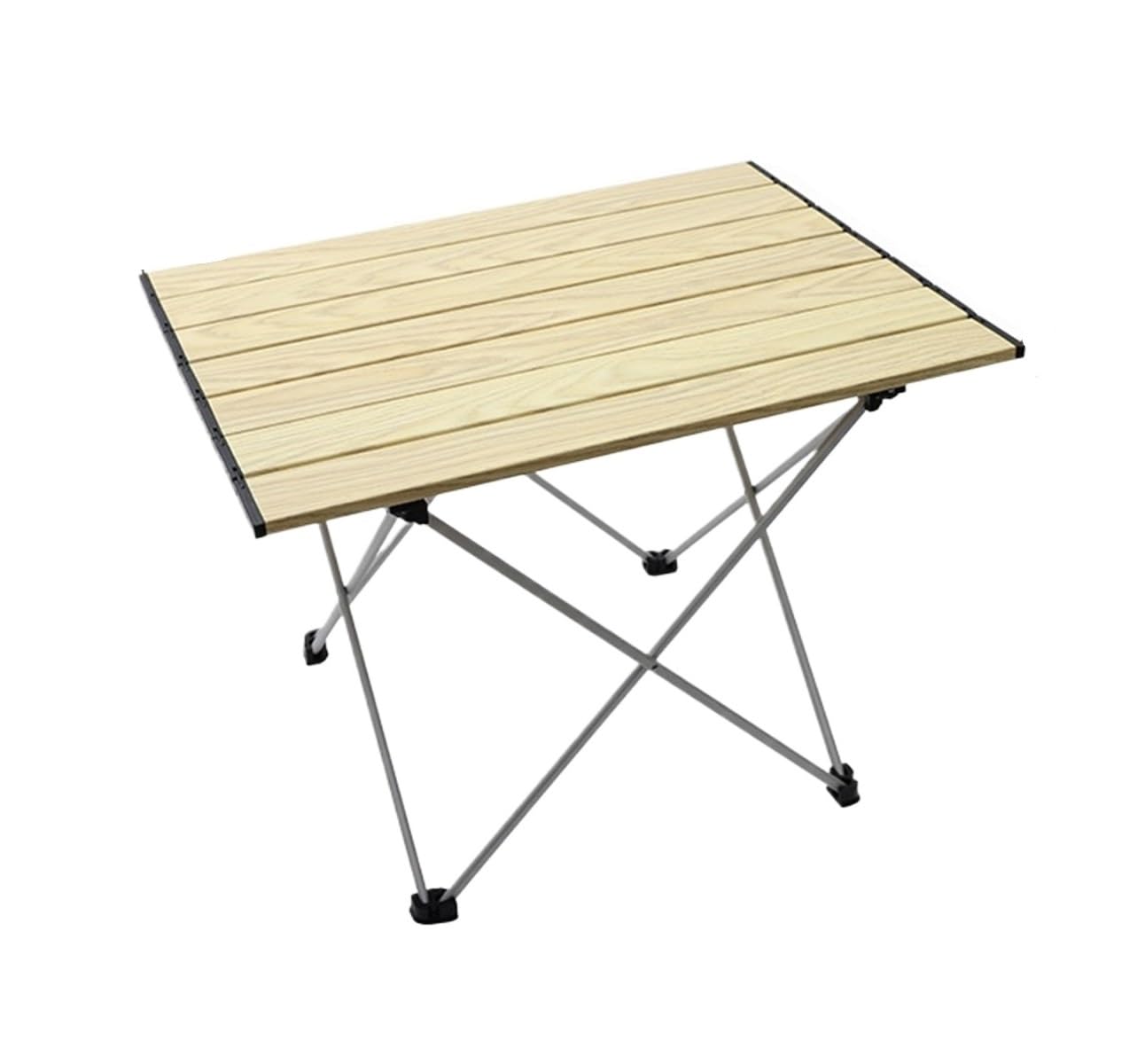 Table pliante portable 56 x 40 x 40 cm en aluminium pour extérieur et intérieur
