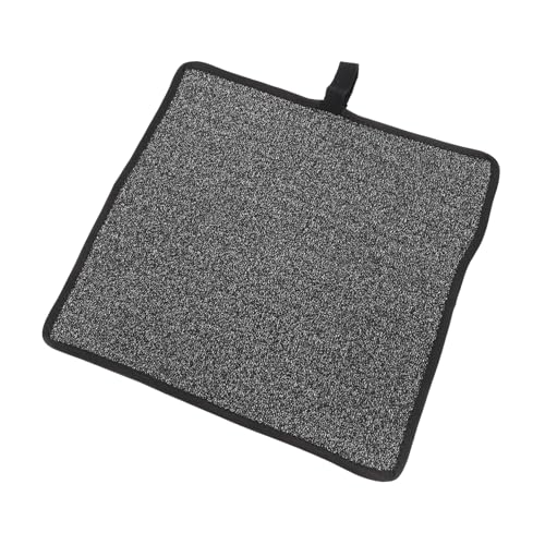 FELTECHELECTR 1pc Anti-Cut Table Mat Table Protector Pad Table Trivets Kitchen Chopping Block Cut Resistant Table Mat Anti-Cutting Table Mat Pot Mats for Countertop Safety Black Hppe Material