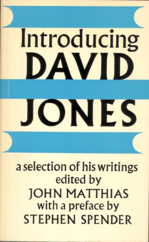 Introducing David Jones 057111525X Book Cover