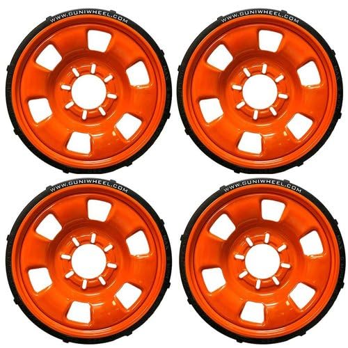 GUNIWHEEL™ Universal Vehicle Mounting System Roller Wheel with 8 Lug Pattern - Safely Move & Mount Vehicles - for 8 Lug Vehicles Only (1, GUNIWHEEL™ 80)