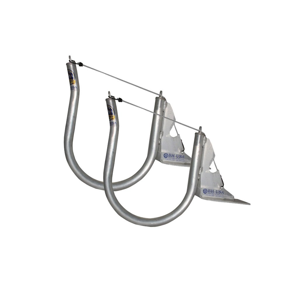 Aluminum Dock Mount Kayak Racks