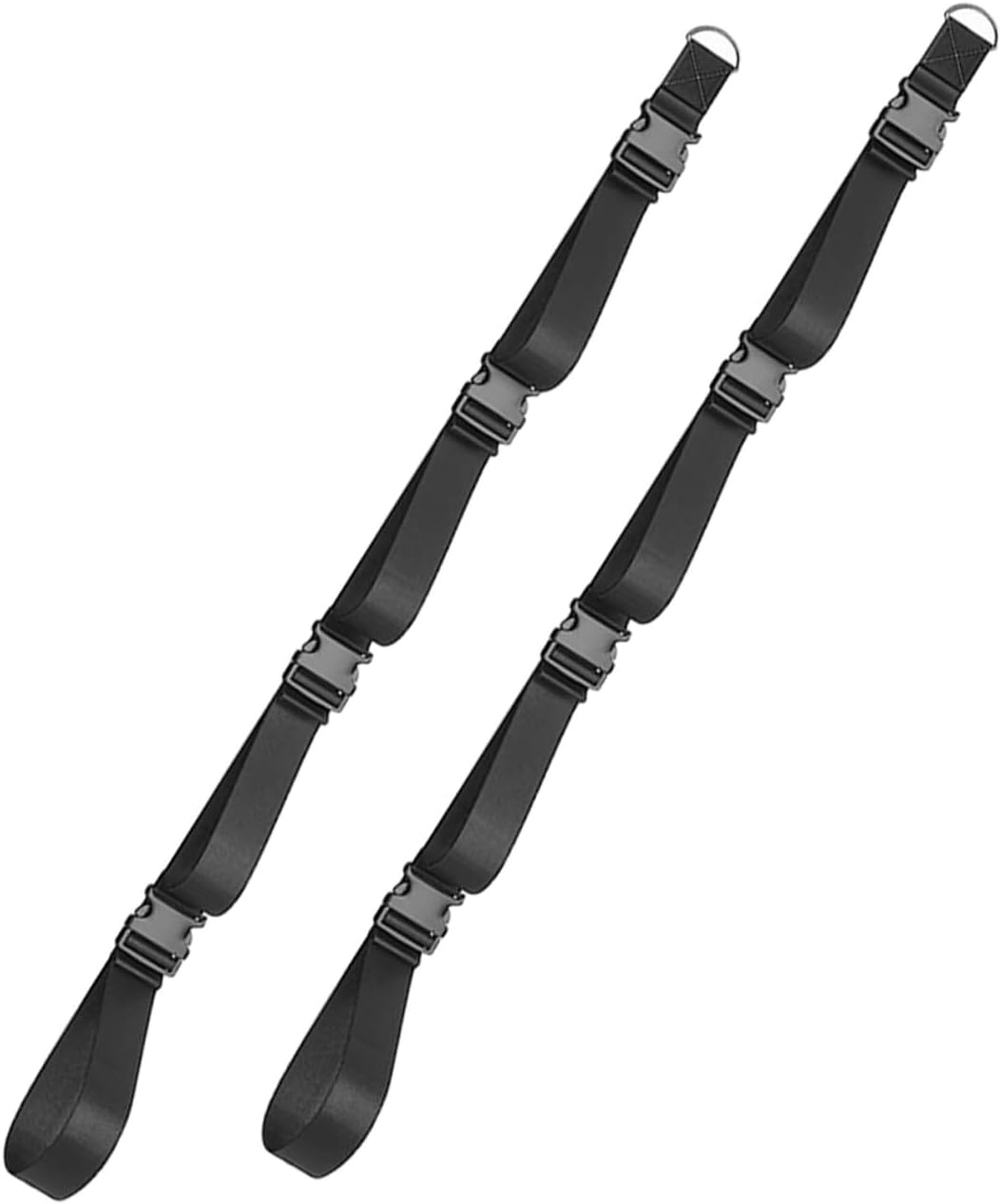 2pcs Adjustable Wall Hanging Storage Straps Heavy-duty Garage Storage Rack Multi-use Hanging Belt for Camping Chair and Tool Organization