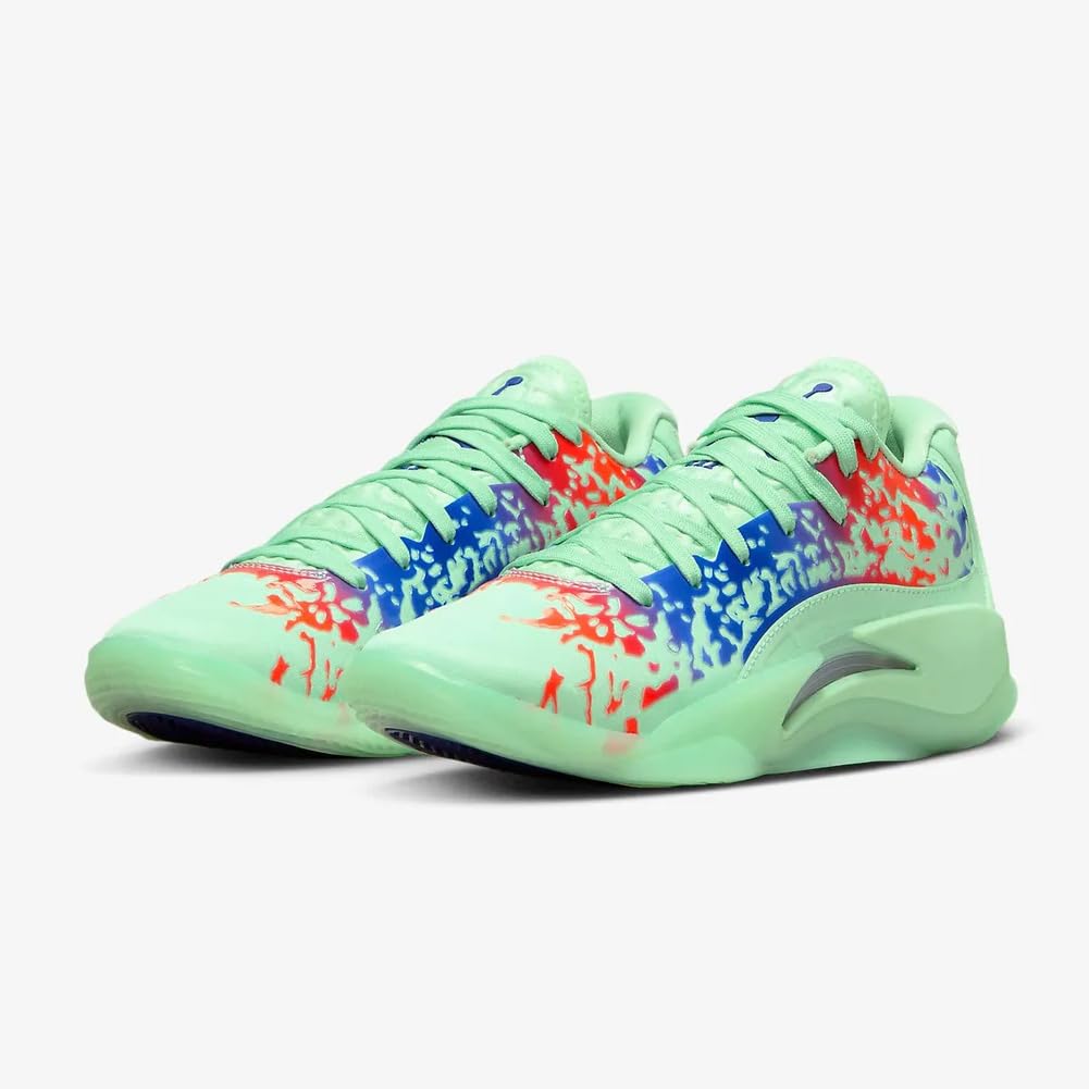 Nike Zion 3 Big Kids' Basketball Shoes (DV3869-300, Mint Foam/Psychic Purple/Flash Crimson) Size 4.5