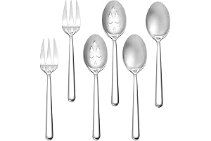 RTT 9-inch Stainless Steel Catering Serving Utensils for Party Buffet Dinner Banquet...