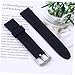IMIKEYA Correa de Reloj de Silicona y Duradera de Pulsera Transpirable para Color Negro con Rojo para Fitness y Actividades al Aire Imagen de IMIKEYA Correa de Reloj de Silicona y Duradera de Pulsera Transpirable para Color Negro con Rojo para Fitness y Actividades al Aire