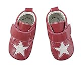 anna paulowna blumentage  Anna und Paul - Krabbelschuhe aus Leder - Morgenstern - mit Wölkchen-Gummisohle (M, Pink)