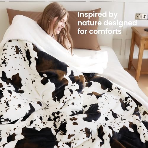 Image of Heated Blanket Full Blanket - Fast Heating Electric Blanket, Soft Flannel Heated Throw with 4 Time Settings,10 Heating Settings, Warm Gifts for Women & Mom & Grandma