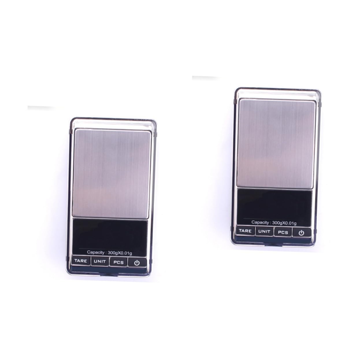 PRETYZOOM 2stücke Elektronische Miniwaage Für Schmuck Tragbare Pocket-waage Mit Lcd-display Für Präzise Messungen Von Gold Und Anderen Materialien