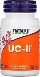 Colágeno Tipo 2 UC-II 40mg Now Foods 60 Veg Cáps Importado