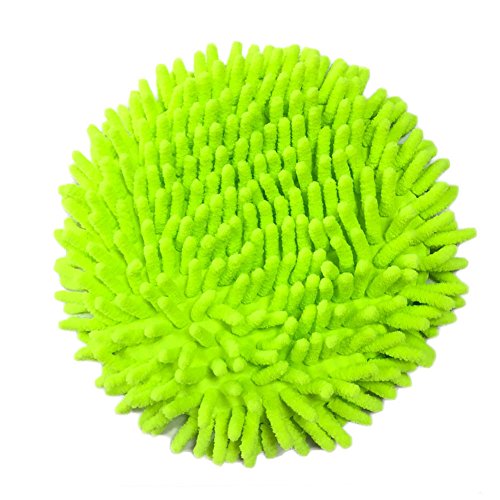 Preisvergleich Produktbild Meiwash 360 Grad Nass Mop, Microfaser Chenille Flexible Griff Auto Clean Wash Mop Plus Handtuch Kopf (grüner Kopf)