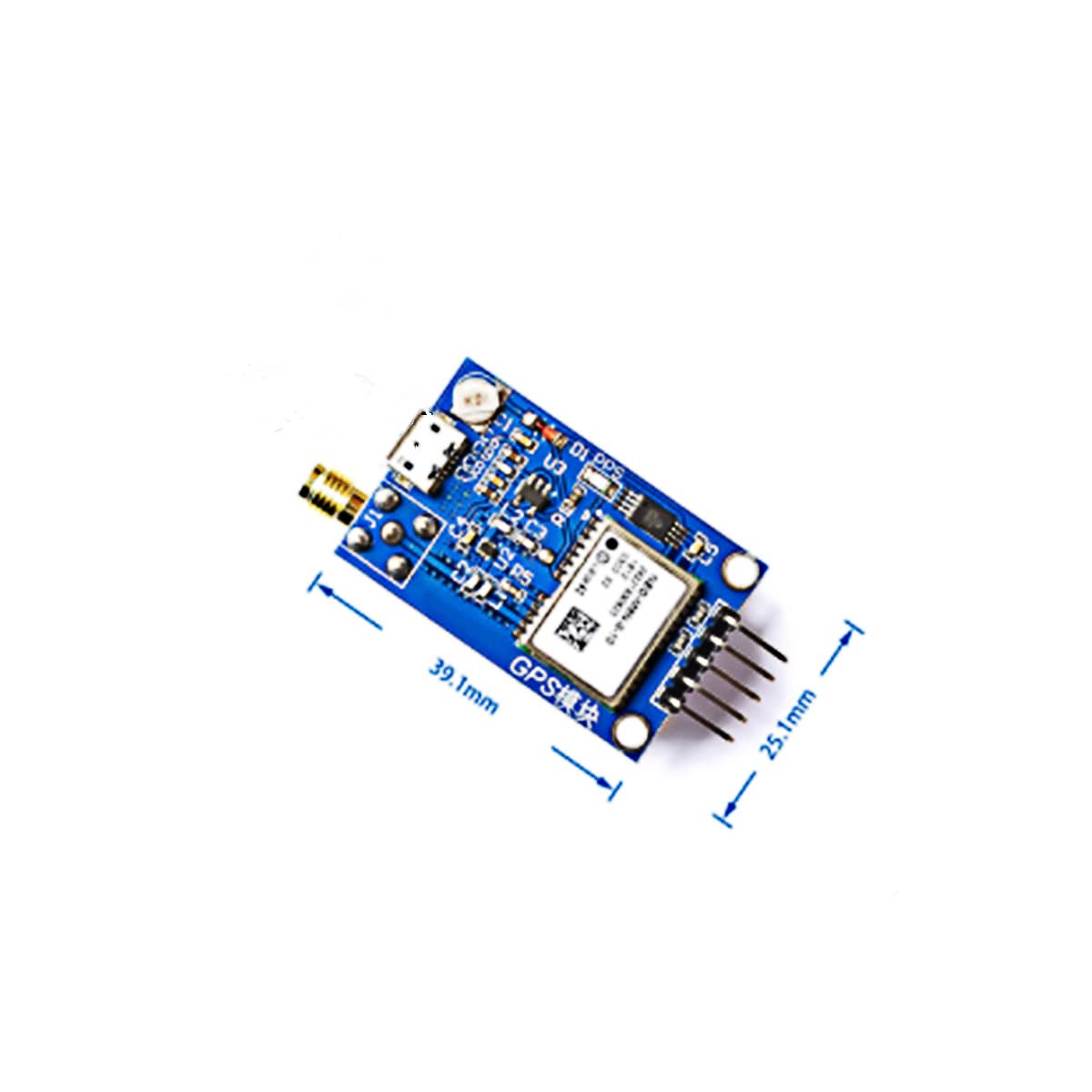 GPS Module NEO-8M Satellite Positioning 51 Microcontroller STM32 Ceramic Antenna Module