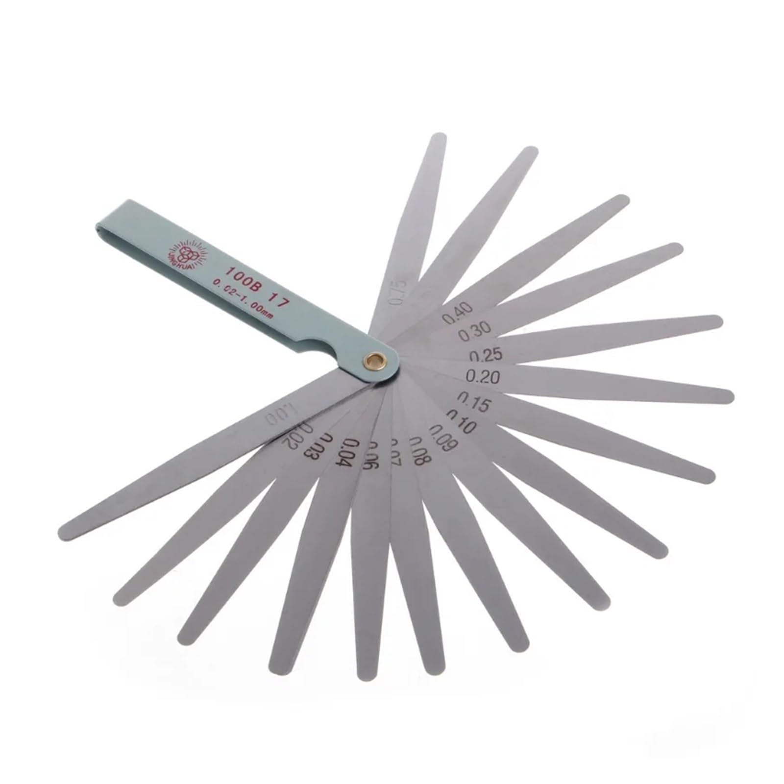 Feeler Gauges, Feeler Gauge Metric Size 0.02-1mm Thickness Set Valves Foliage of Gap for Measurement Probe