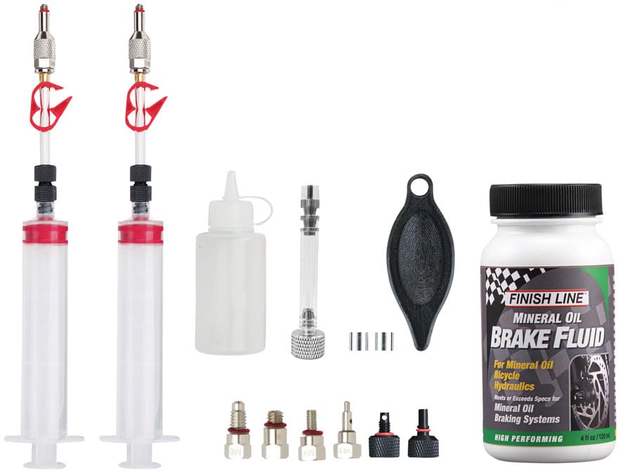 Jagwire Pro Mineral Oil Bleed Kit -, Magura, Tektro, TRP, Hayes, Adapters Included