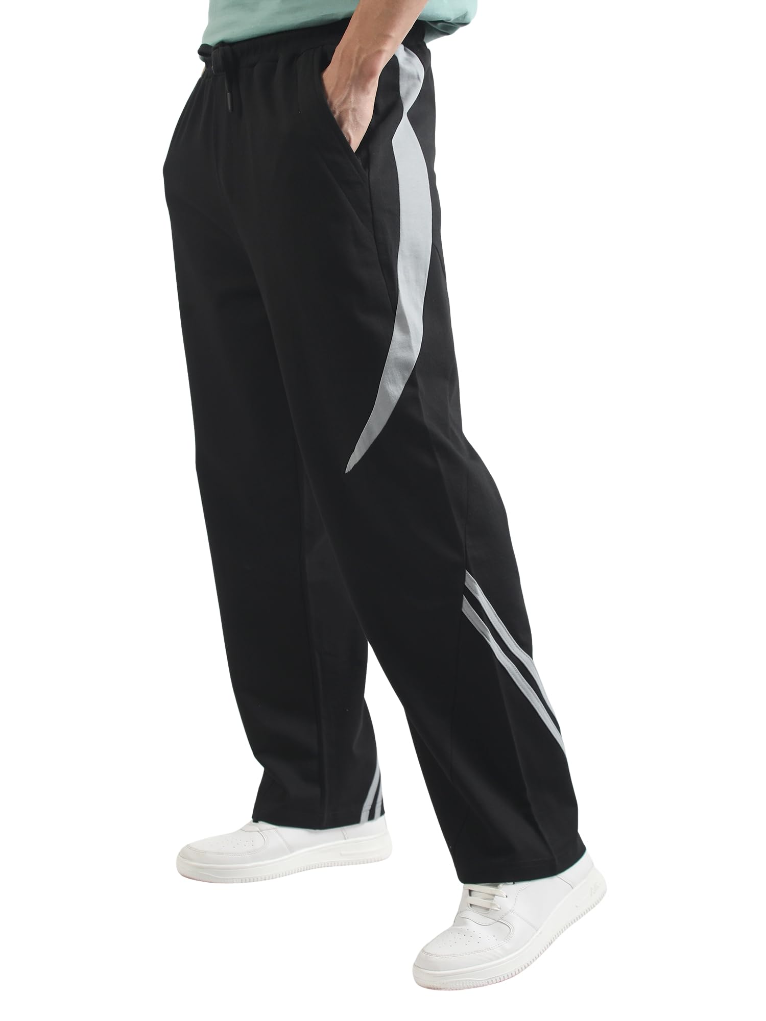 maniac Black Sonic Pant for Men – Wide-Leg Pants-picture-40