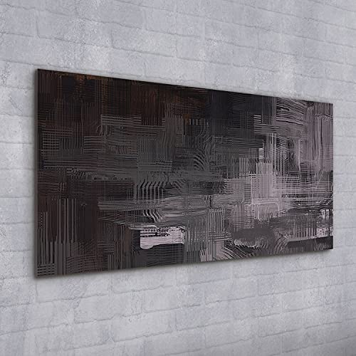 Tableau Acrylique 100x50cm Art Murale Abstraction Moderne