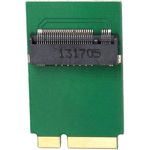 ATORSE 17+7 Pin Adapter for M.2 SSD