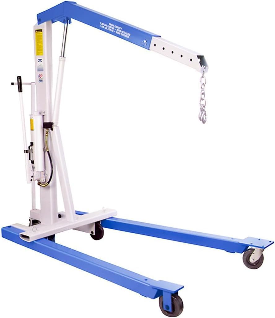 OTC 1819 2200 lb. Max Capacity Heavy-Duty, Folding Shop Crane
