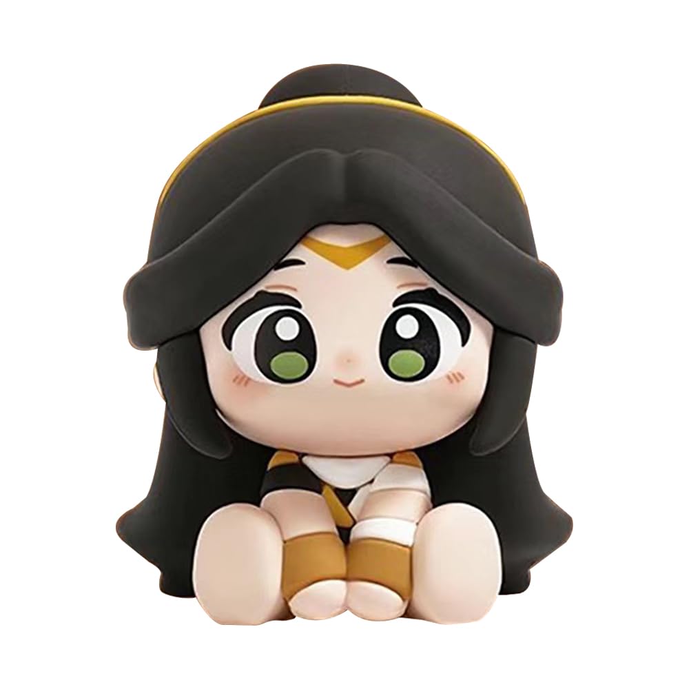 Jilijia Hua Cheng Xie Lian Figure Anime Heaven Official's Blessing Figurine Statue 8CM Collectible Model Handmade Desktop Ornament