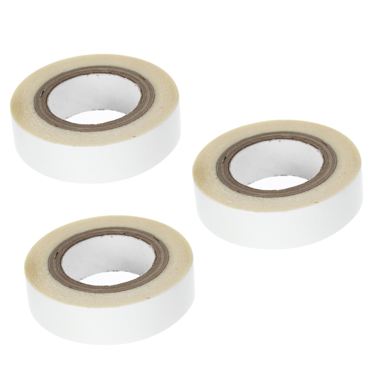 Mikinona 3 Rolls Wig Installation Kit Hair Extension Glue Double Sided Tape for Wigs