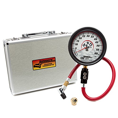 Longacre 52-52000 Pro Precision 4-1/2 Tire Gauge, 0-60psi