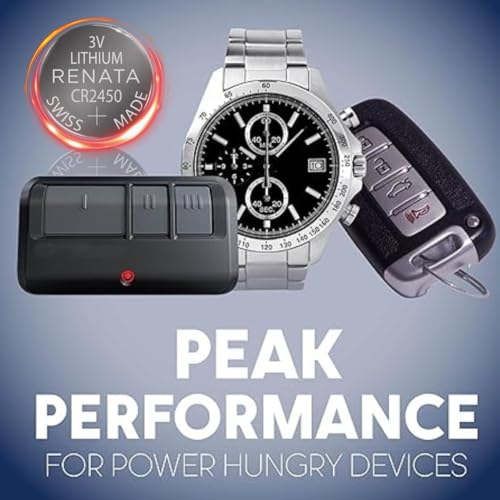 Image of MOCKING BIRD Coin Cell Battery 3 Volt Lithium Battery Swiss Made (Silver) (Pack of 3, CR2450)