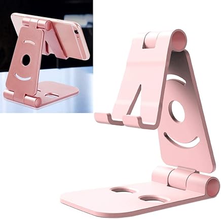 Consumer YHM WQ-02 Plegable Creative Lazy Bracket Phone Holder (Negro) (Color : Rosado)