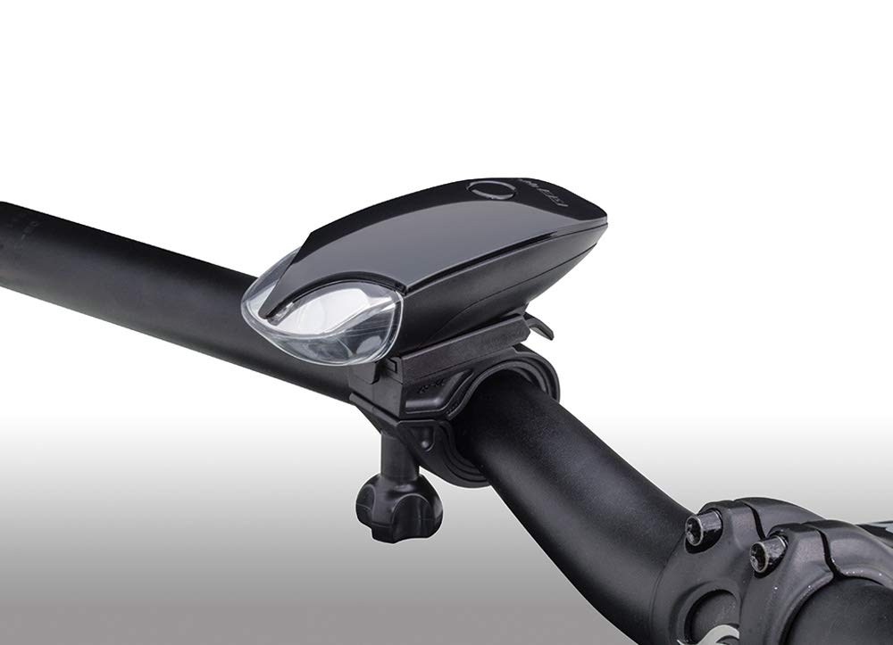 GENTOS BL-B01BK Motorcycle Light, Brightness 20 Lumens, Operation Time 10 Hours, Splash Resistant, Uses 1 AA Alkaline Battery, Black, ANSI Standard Compliant