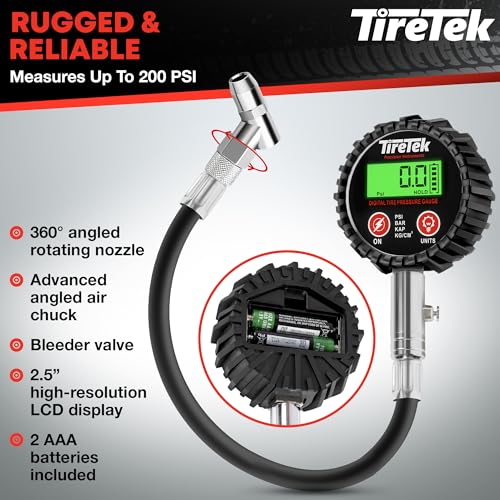 Tiretek UM2200 Digital Tire Pressure Gauge thumb #2