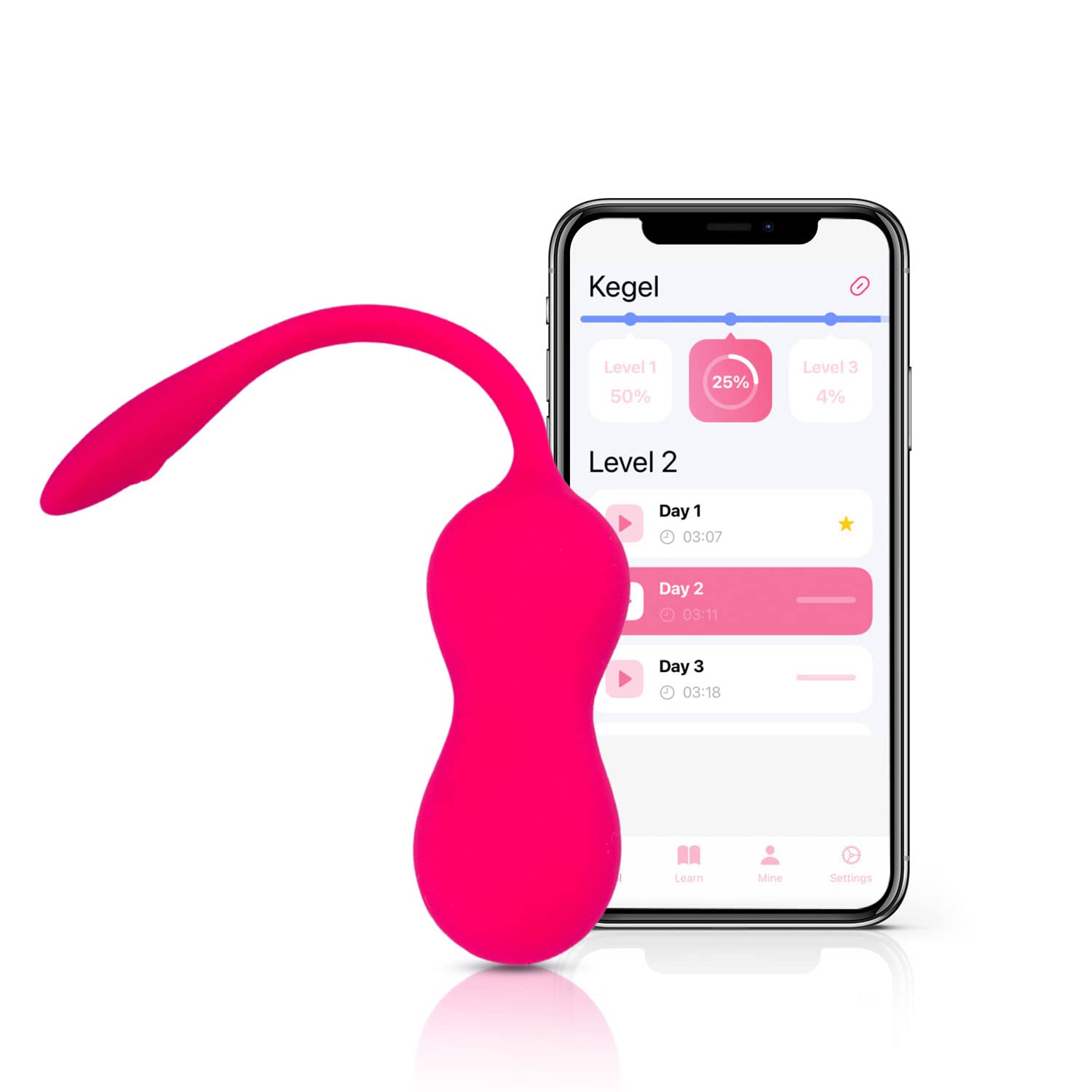 FOLOVE Kegel Balls for Women with App, Music Sync Kegel Exercise Product Lush 4 for Pelvic Floor Tig