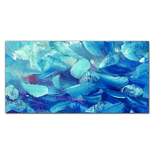 Décoration murale verre trempé 100x50 cm Étouffement aux finitions luxe