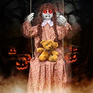 4.8FT Halloween Scary Decorations O...