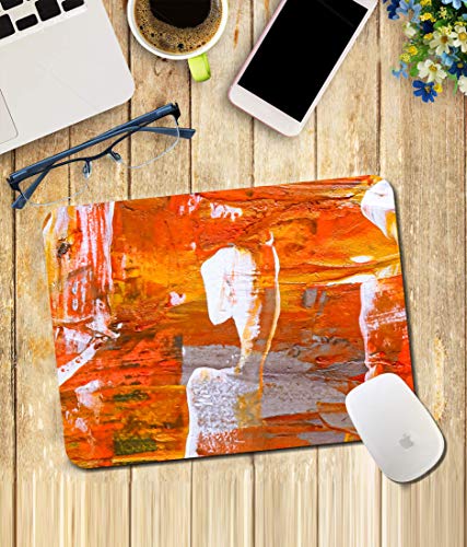 Image of WHATS YOUR KICK Abstract Pattern | Floral | Pattern | Rangoli | Printed Mouse Pad /Designer Waterproof Coating Gaming Mouse Pad for Computer /Laptop (Multi23)