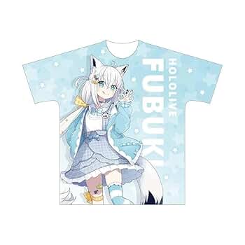 白上フブキ フルグラTシャツ XL C100 white parabellum 61uYGwq2lPL._AC_SY200_QL15_.jpg
