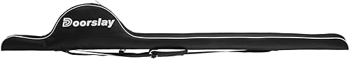 Miniatura 9 de doorslay Bolsa para caña de pescar, funda protectora de caña de pescar y carrete de 63 pulgadas, funda de caña de pescar plegable portátil, bolsas