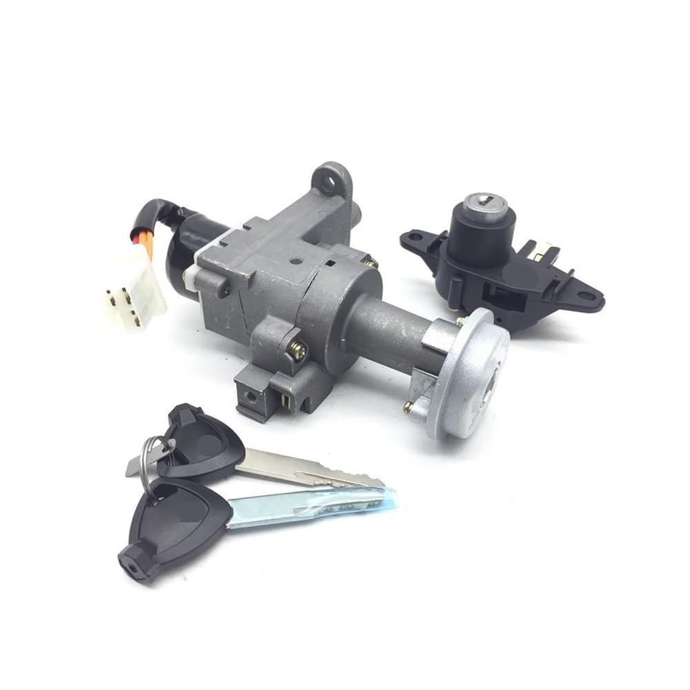 Cerradura de contacto con llave de 3 cables para motos 125cc
