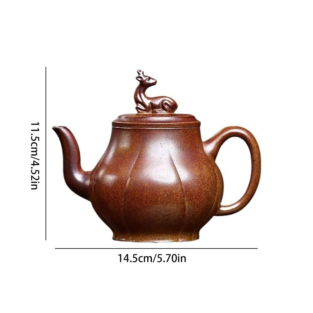 Teesieb Alte Rock Schlamm Teekanne Reine Handgemachte Hause Retro Teekanne Segen Glück Verheißenden Tee Brauen Wasserkocher