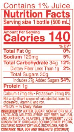Calpico Strawberry, Non-Carbonated Drink, Japanese Beverage Contains Strawberry Juice Concentrate, Sweet And Tangy Asian Drink, 16.9 Fl Oz. (Pack Of 6) #TOP1