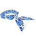 N-rit Cooling Scarf [Digital Camo Blue, Polyester], Wrap a Soaked Tie Around Neck to Chill Out. Crystal Polymers Keeps Wet and Reusable. Great for Outdoors, Sports, Travel, Exercise