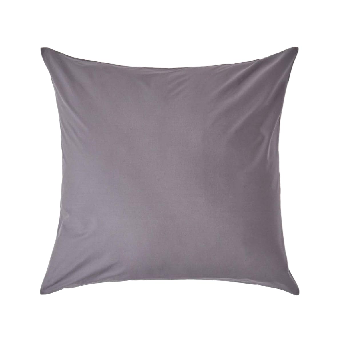 Homescapes Dark Grey Pure Egyptian Cotton Euro Size Pillowcase 40 X 40 Cm 200 Tc 400 Thread Count Percale Equivalent Pillow Case With Zip