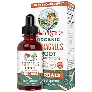 Astragalus Root | Sugar Free | USDA Organic | Astragalus Extract for Immune Support, Focus, and Cardiovascular Support…