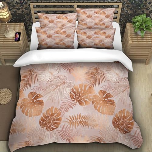Parure de Lit Hypoallergénique en Microfibre Ultra Douce avec Fermeture